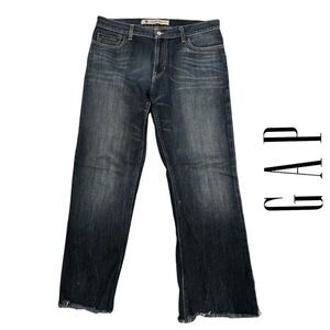 Gap Low Rise Boot Fit Jeans - Size 33/34,‎ frayed at 29”